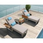 New Yorker Sonnenbank Champagner
