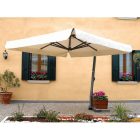 Venere Aluminium Sonnenschirm mit Gestell 3 x 3 m