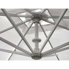 Afrodite Aluminium Sonnenschirm mit Gestell 2 x 3 m