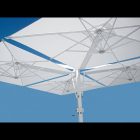 Galileo Aluminium  vázas napernyő  8 x 8 m