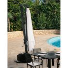 Pitagora Aluminium Sonnenschirm mit Gestell 3 x 3 m