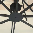 Eclisse Aluminium Sonnenschirm mit Gestell 4 x 5 m