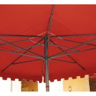 Leonardo Aluminium  vázas napernyő  4 x 6 m