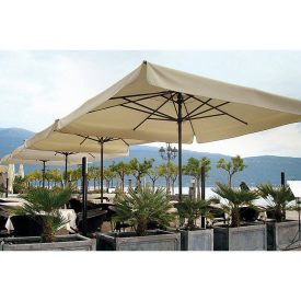 Petrarca Sonnenschirm mit Aluminiumgestell 3 x 4