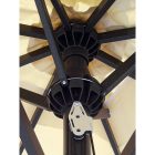 Petrarca Sonnenschirm mit Aluminiumgestell 3 x 4