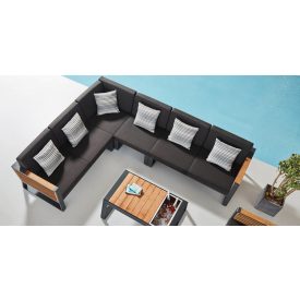 New Yorker Gartensitzgruppe für 5 Personen