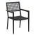 Champion Gartensessel schwarz