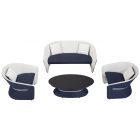 Kühnes Gartensitzset für 4 Personen