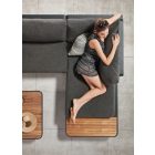 Carribean Gartensofa grau
