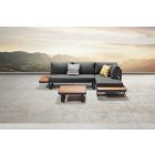 Carribean Gartensofa grau