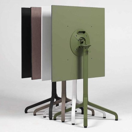 Nardi HPL 80x80cm Tischplatte in verschiedenen Farben