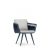 Pure Outdoor Sessel Holz blau