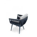 Pure Outdoor Sessel Holz blau