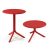 Nardi Spritz oder Spritz mini rot Gartentisch