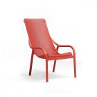 Nardi Net Lounge Sessel korallenrot