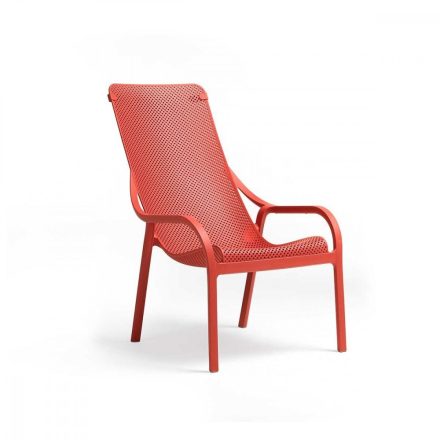 Nardi Net Lounge Sessel korallenrot