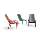 Nardi Net Lounge Sessel korallenrot