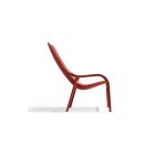 Nardi Net Lounge Sessel korallenrot