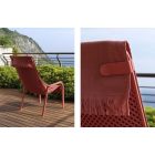 Nardi Net Lounge Sessel korallenrot