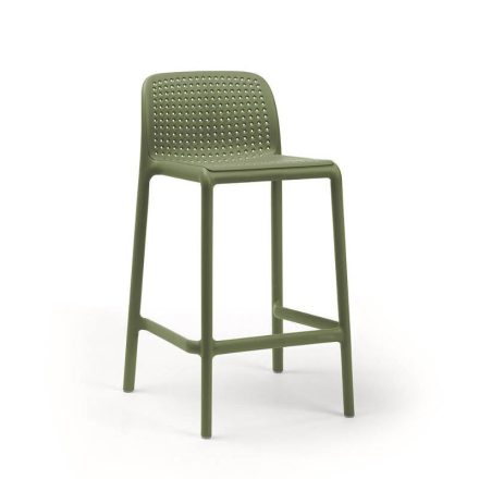 Nardi Lido Mini Garten stapelbar Barhocker agave grün