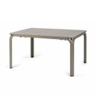 Nardi Alloro 140-210 ausziehbarer Gartentisch taubengrau