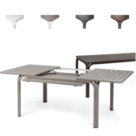   Nardi Alloro 140-210 cm ausziehbarer Gartentisch in verschiedenen Farben