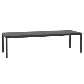 Nardi Rio 210-280cm ausziehbarer Gartentisch anthrazitgrau