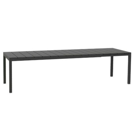 Nardi Rio 210-280cm ausziehbarer Gartentisch anthrazitgrau