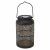Zed solar led lampe schwarz 20cm