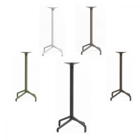   Nardi Frasca High Fix Aluminium Outdoor Bar Tischfuß in verschiedenen Farben