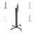 Nardi Ibisco High Aluminium Outdoor klappbar ineinandergreifend Schiebetischbein