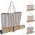 Strandtasche mit Strandmatte am Meer