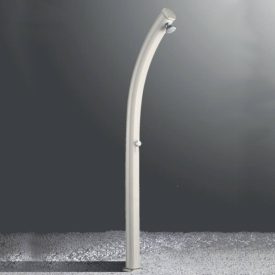 Jolly A505 Gebogene Gartendusche Warm-/Kaltwasser