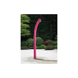   Jolly A525 Gebogene Gartendusche mit Warm-Kaltwasser-Fußdusche