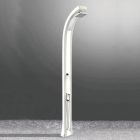 Spring Plus B145 Gebogene Gartendusche mit Warm- und Kaltwasser-Duschkopf