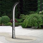 Spring Plus B145 Gebogene Gartendusche mit Warm- und Kaltwasser-Duschkopf