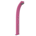 Dada D345 Gebogene Gartendusche mit Warm-/Kaltwasser und Handbrause