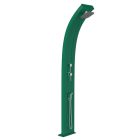 Dada D345 Gebogene Gartendusche mit Warm-/Kaltwasser und Handbrause