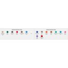 Dada D355 Gebogene Gartendusche mit Warm-/Kaltwasser und Fußwaschbecken
