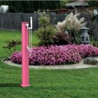 Jolly Go JG180 Tragbare Solardusche für draußen - Gartenhahn mit Fußwaschanlage