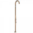Funny Yin T 125 - Topline gebogene Garten-Kalt-Warm-Wasser-Dusche mit Fußwaschanlage