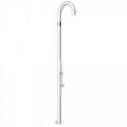 Funny Yin T 125 - Topline gebogene Garten-Kalt-Warm-Wasser-Dusche mit Fußwaschanlage