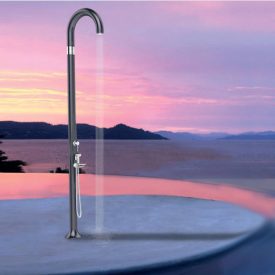   Funny Yin T 145 - Topline gebogene Gartendusche mit Handbrause