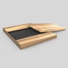 D106 Duschwanne aus Holz