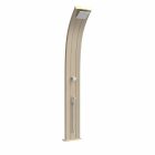 Dada D340 Topline gebogene Solar-Gartendusche mit Handbrause