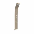 Dada D350 Topline gebogene Solar-Gartendusche mit Fußwaschanlage