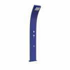 Dada D350 Topline gebogene Solar-Gartendusche mit Fußwaschanlage