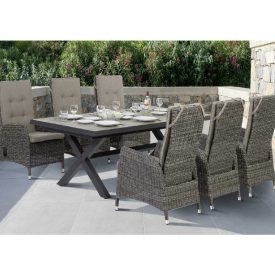 Kingstone ausziehbare Garten-Essgarnitur