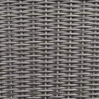 Kingston Kunst-Rattan-Relax-Sessel grau-braun