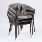 Shadow Outdoor-Sessel grau